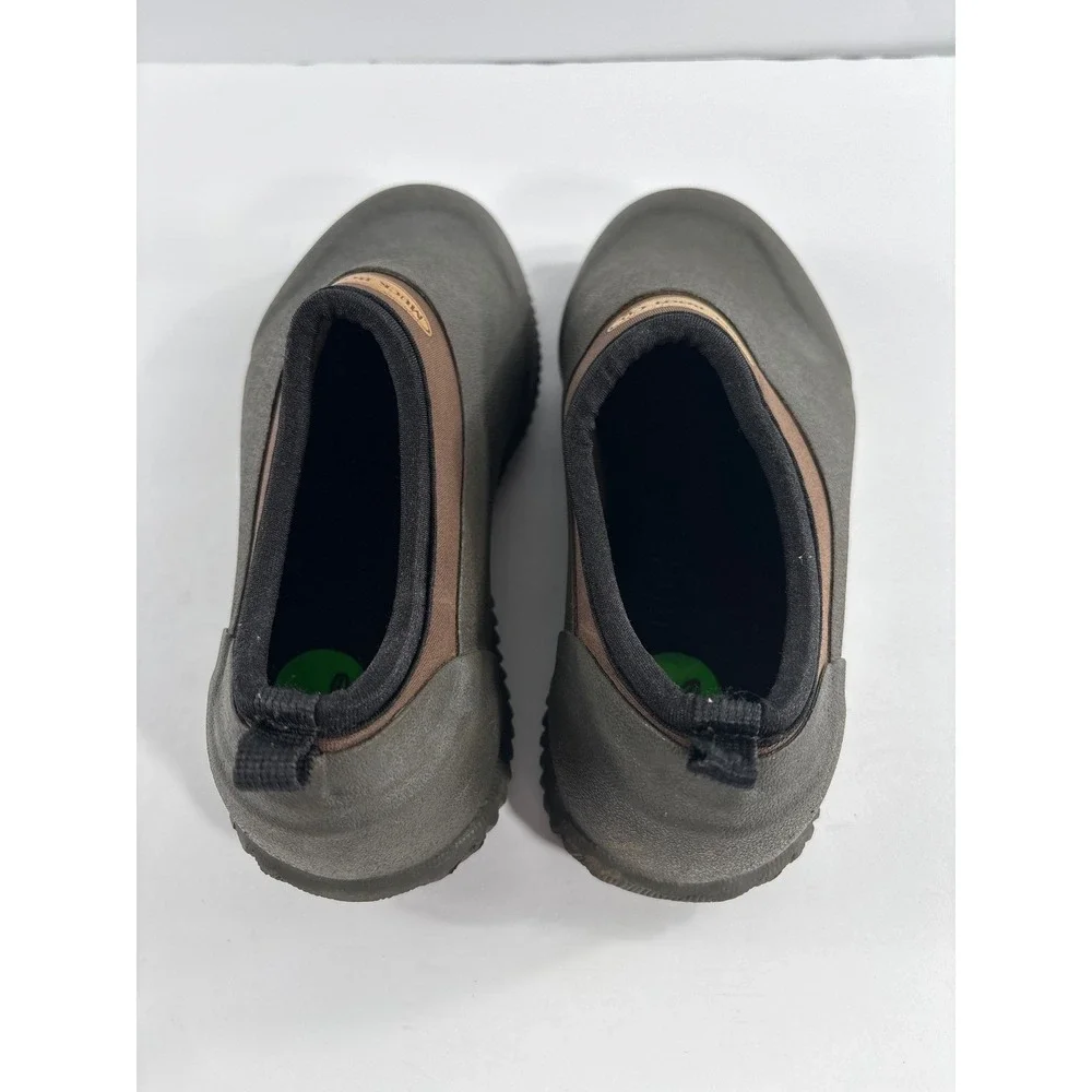 Muck Boot Co Unisex Garden Shoes Brown Tan Slip On‎ Waterproof Men's 6 Women's 7